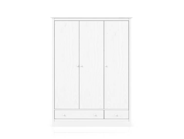 TOBINO Kleiderschrank 3trg, Material Massivholz, Kiefer