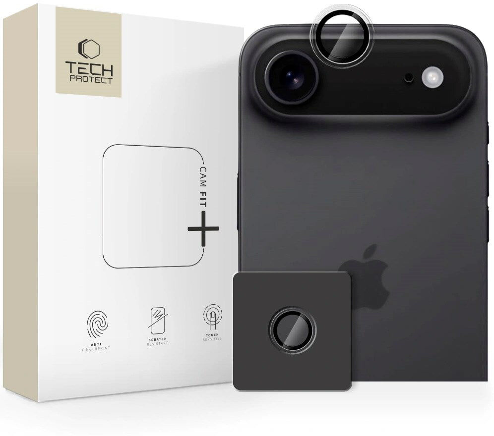 Tech-Protect - iPhone Air - Camring Fit+ Kameralinsebeskyttelse - Gennemsigtig