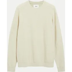 Basic Strickpullover Beige XL