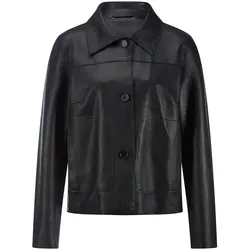 Lederjacke Peter Hahn schwarz, 40