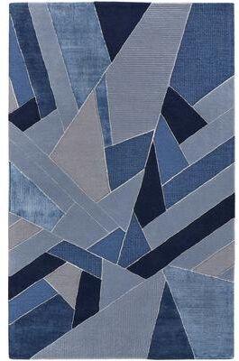Grand Bazaar Cutlor Hand Tufted Geometric Modern Area Rug