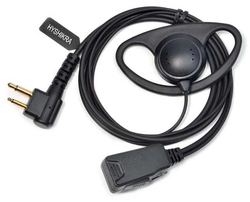 Selius Walkie Talkie Oordopje met microfoon, 2-pins Headset