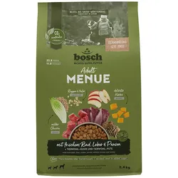 Bosch HPC MENUE Adult mit Rind + Innereien + Roggen + Hafer 4x2.4 kg