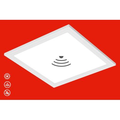 BRILONER LEUCHTEN LED Panel "Piatto", silber, Leuchten