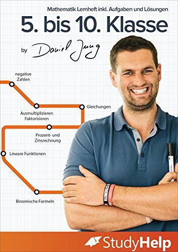 Daniel Jung - Mathematik Lernheft 5. bis 10. Klasse: StudyHelp und Daniel Jung - Preis vom 09.10.2026 07:28:09 h