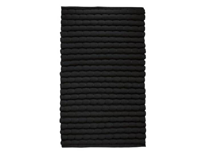 Kleine Wolke Badteppich AVERA Schwarz 60 x 60 cm