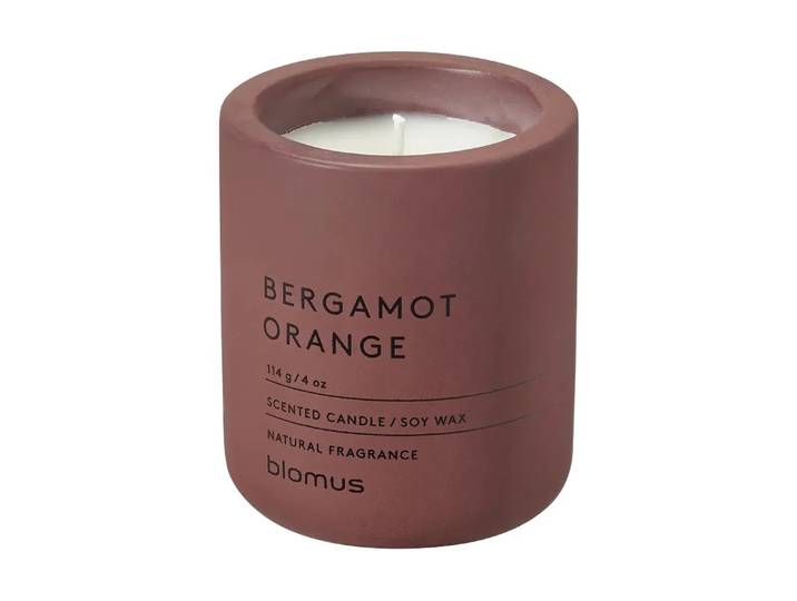blomus Bougie parfumée Fraga 24 heures Bloody Orange Cedar Wood