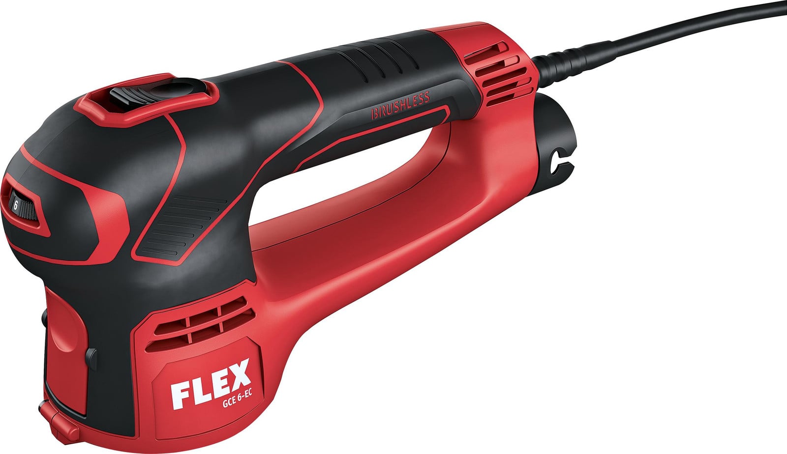 FLEX Flex GCE 6-EC slijpmachine, zwart-rood, wisselstroom