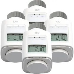 IOIO HT 2000-23 elektronisches Heizkörperthermostat 4er Pack programmierbar Heizthermostat digital