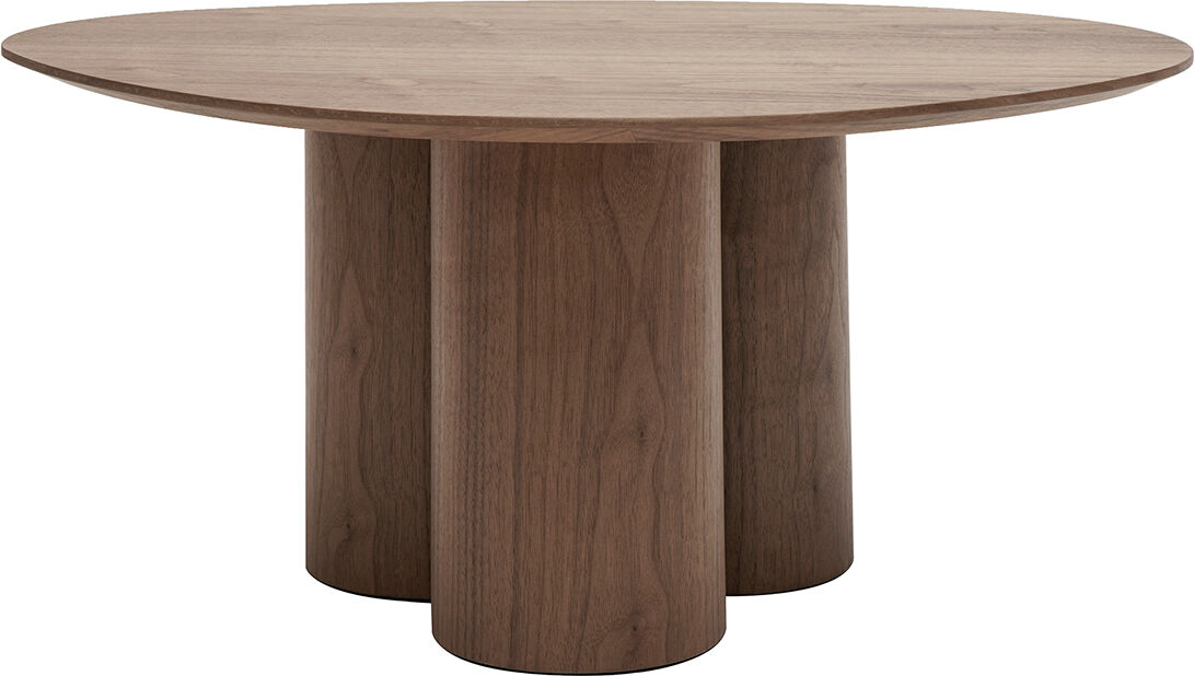 Miliboo Design-Couchtisch Walnuss HOLLEN