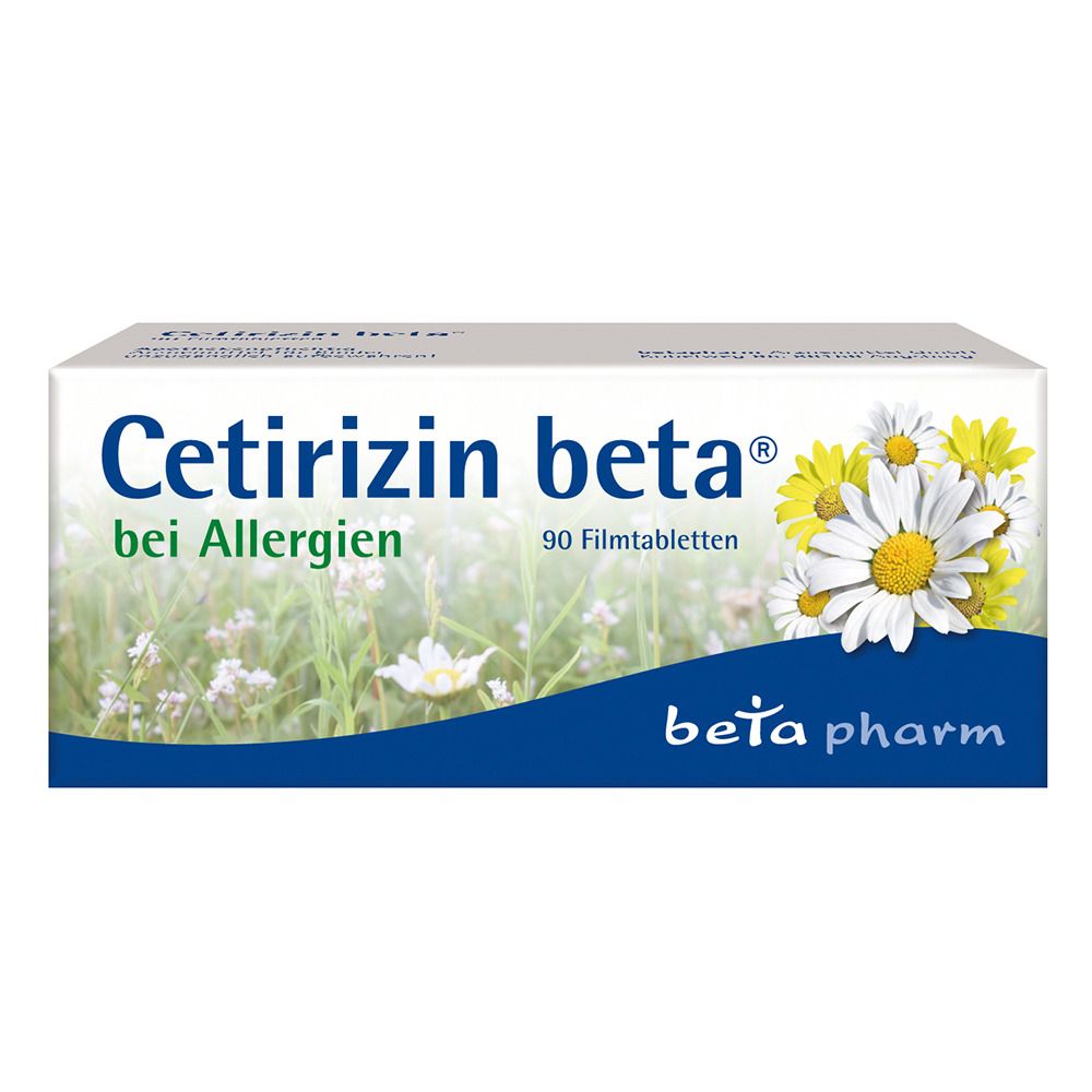 Cetirizin beta Filmtabletten 90 St