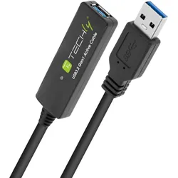 EFB ICUR30200G Techly Verlängerungskabel USB3.2, SuperSpeed+ 20m