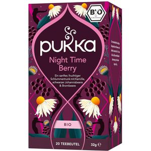 Pukka Tee Night Time Berry, BIO, Früchtetee, 32 g, 20 Beutel