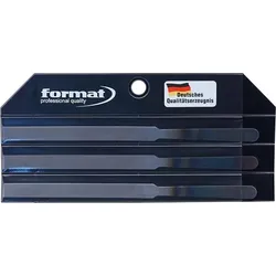 FORMAT Kontaktfeilen Set 3-teilig 140mm H2