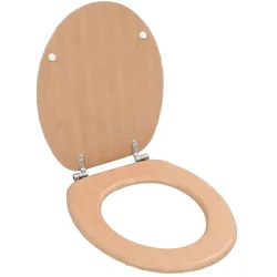 vidaXL, WC Deckel, Zakaria (1 Stück Bambus)