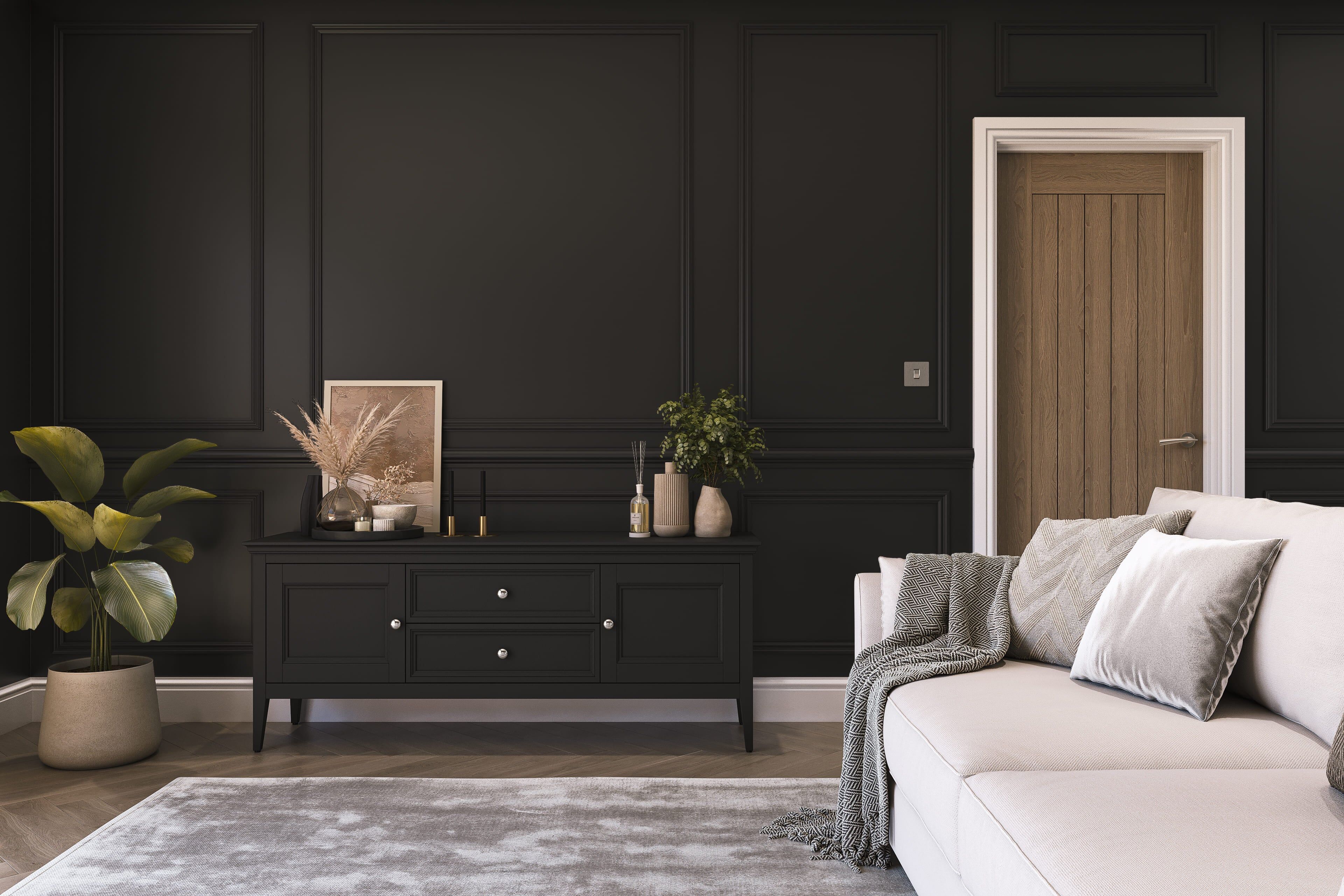 Hemway Peel and Stick Sample - Chalk Paint - Jet Black
