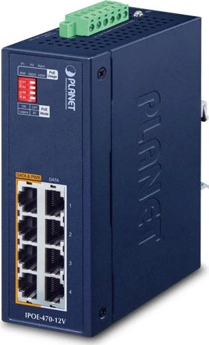 Planet Technology Co Industrial 4-Port GE 802.3bt PoE++ Injector Hub