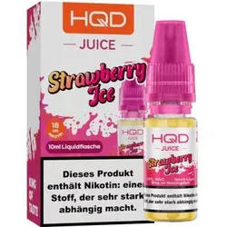 HQD Juice Strawberry Ice NicSalt Liquid