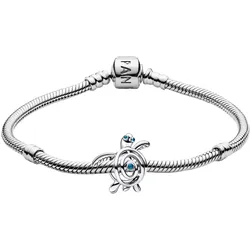 Pandora 31012 Damenarmband Silber Geschenk-Set Meeresschildkröte, 18 cm
