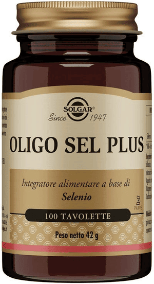 Solgar Oligo Sel Plus Integratore di Selenio 100 Tavolette