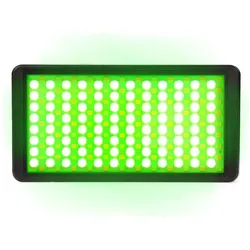 Swit 12W RGBW LED panel light, 2500K-9000K, CRI 96+, HSI RGB mode/Bi-color mode, 20 effects, built-in 300 (Studioleuchte), Dauerlicht, Mehrfarbig