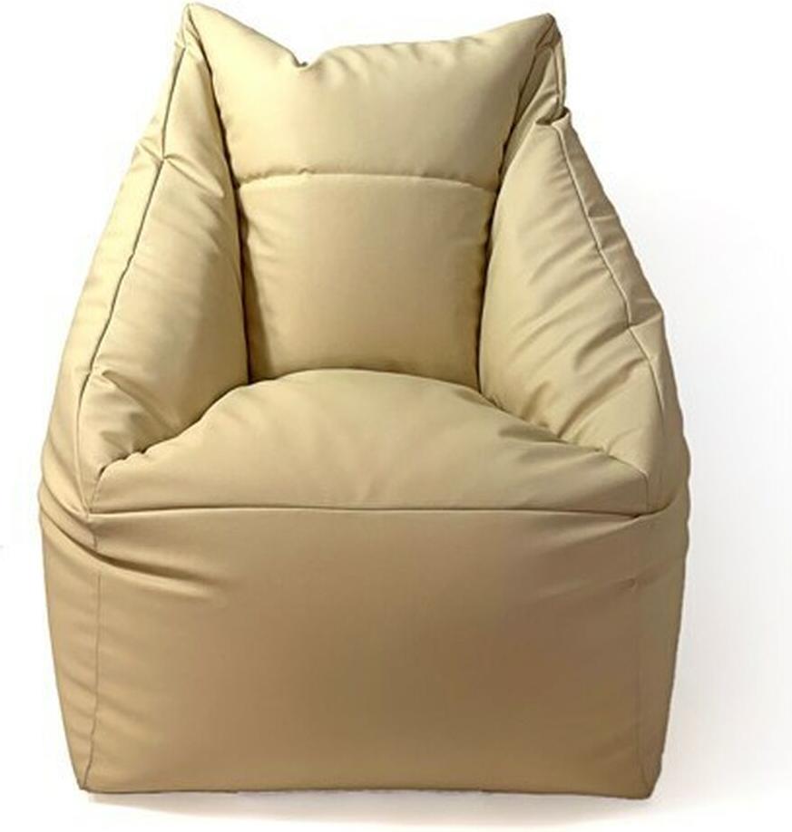 Puff GO GIFT Creme Oxford-Gewebe reißfest Pouf