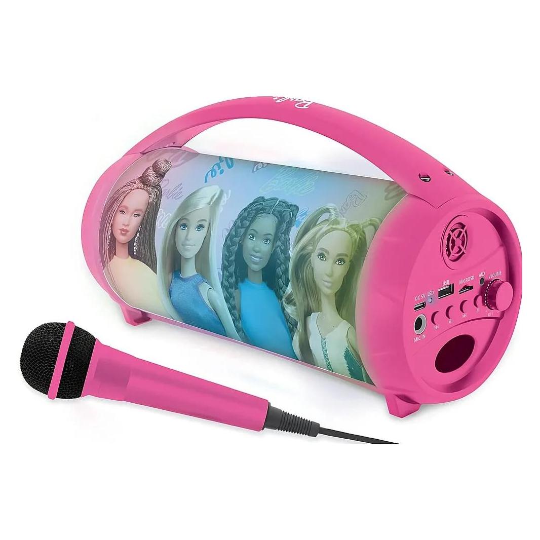 Lexibook Barbie Bluetooth Light Speaker with Microphone (BTP585BBZ) (BTP585BBZ)