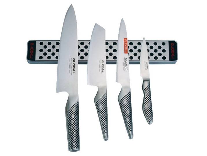 GLOBAL Messer-Set Global G-251138/M30 Messerset 5 teilig, G-2, GS-5, GS-11, GS-38, G-251138/M30