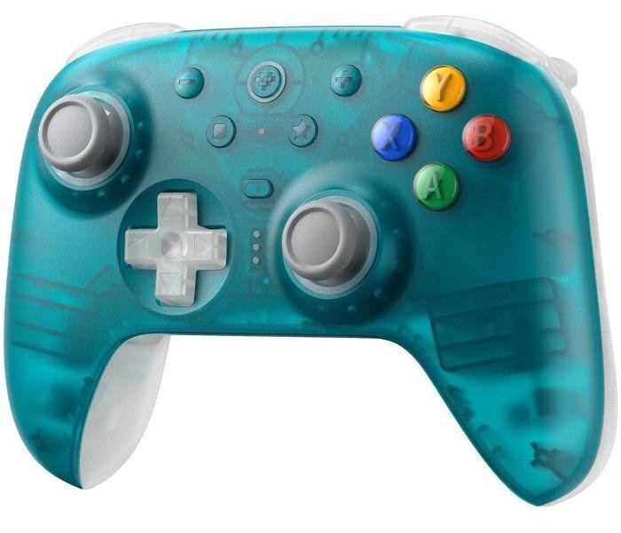 8BitDo Ultimate 2 Wireless Gamecontroller voor Nintendo Switch - 2.4G - Transparant blauw