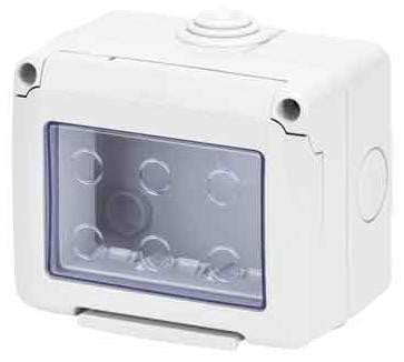 Gewiss Wandbehuizing voor IP55-apparatuur type System, geschikt voor 3 apparaten