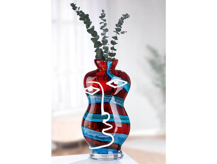 Vase Franco 17 x 34 x 11cm Multicolore