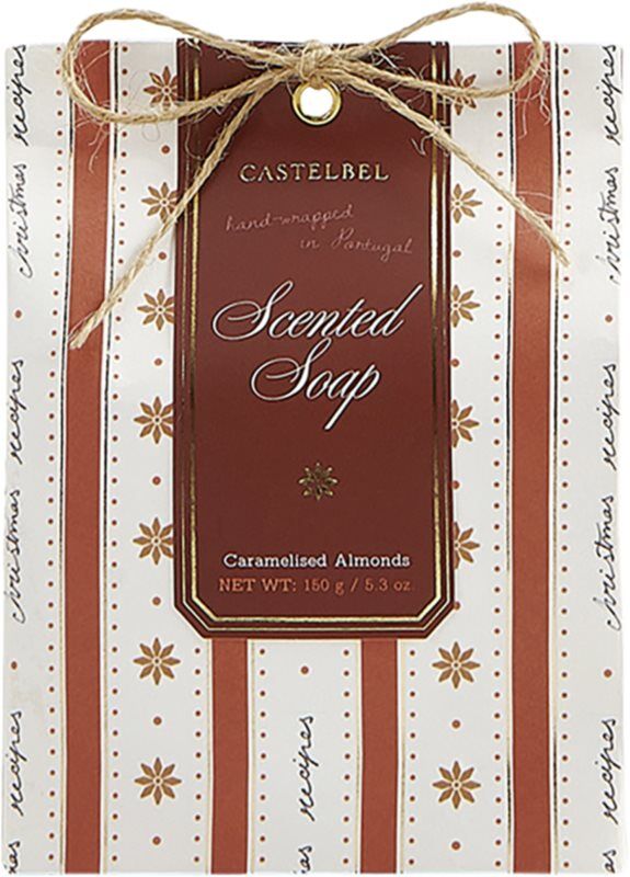 Castelbel Christmas Recipes Caramelized Almonds bar soap 150 g