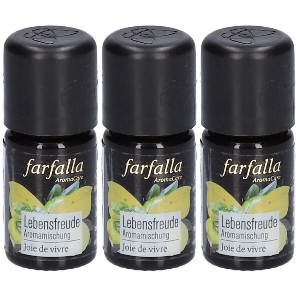 Farfalla Aromamischung Lebensfreude Bergamot 5 ml x3 3x5 Öl