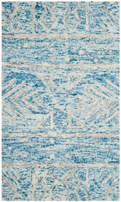 SAFAVIEH Handmade Chatham Lulah Modern Wool Rug