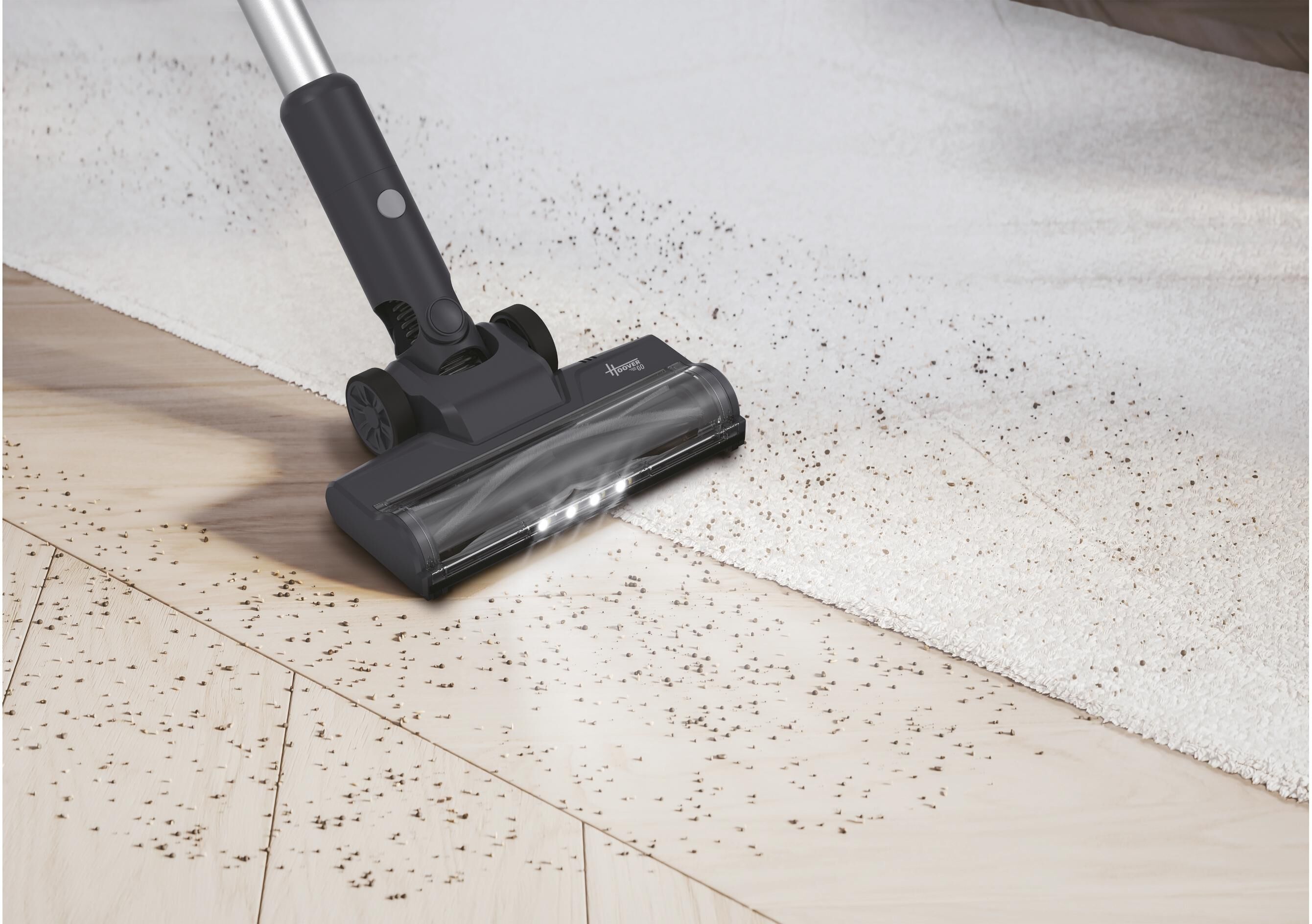 Hoover Akku-Hand-und Stielstaubsauger "HFG10H 11", blau (blau, grau), Akkusauger, Akku-Hand-und Stielstaubsauger blau, grau Einheitsgröße