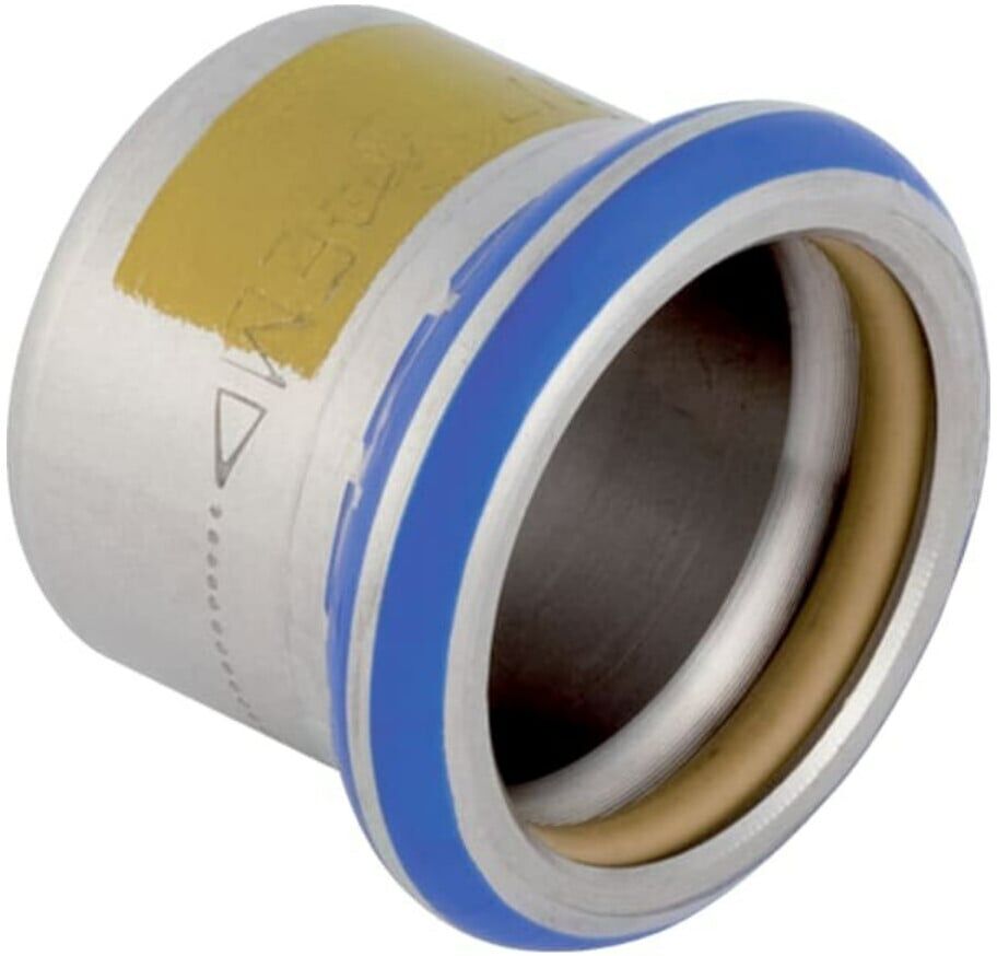 Geberit Gas-Kappe Mapress d 18mm, f Nat und Flüssiggas, Edelstahl (34463)