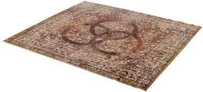 Drum N Base Vintage Drum Rug Beige Beige