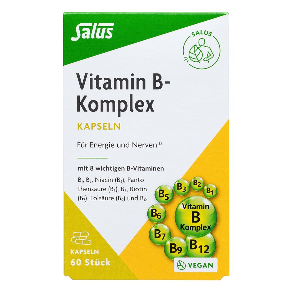 SALUS Pharma GmbH Salus Vitamin B Komplex Kapseln vegan 07373141