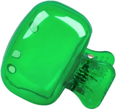 Perfect Picks Market Travel Toothbrush Head Cover Protector Case Portable Toothbrush Clip For Household & Travel green