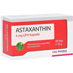 Astaxanthin 4 mg GPH Kapseln 90 St