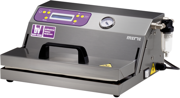 Besser Vacuum MIDI INOX - Machine sous-vide professionnelle - Double barre de soudure de 43 cm