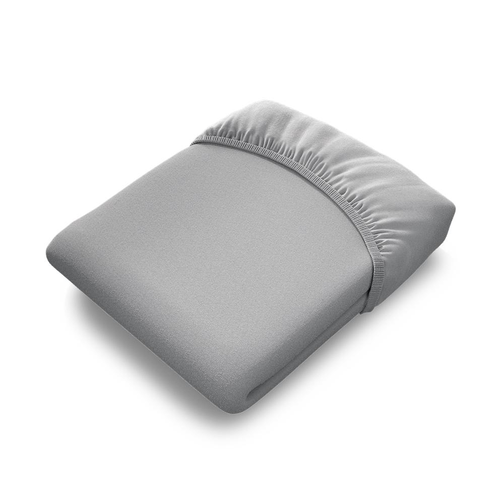bett1.de BODYGUARD® Kinder-Spannbettlaken 60x120 silber
