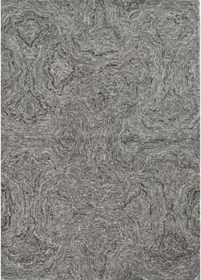 Rio Carbon Loft Streaya Natural Granite Handmade Wool Rug