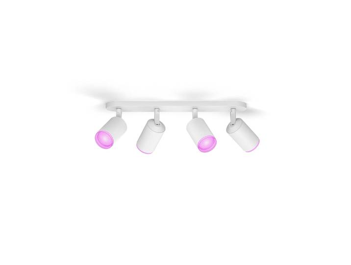 PHILIPS HUE LED Deckenleuchte Fugato 4er-Spot , schwarz (weiß), H: 42cm, Leuchten, LED Deckenleuchte