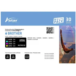 Astar, Druckerpatrone, AS70847 BROTHER LC427XLVAL MFCJ