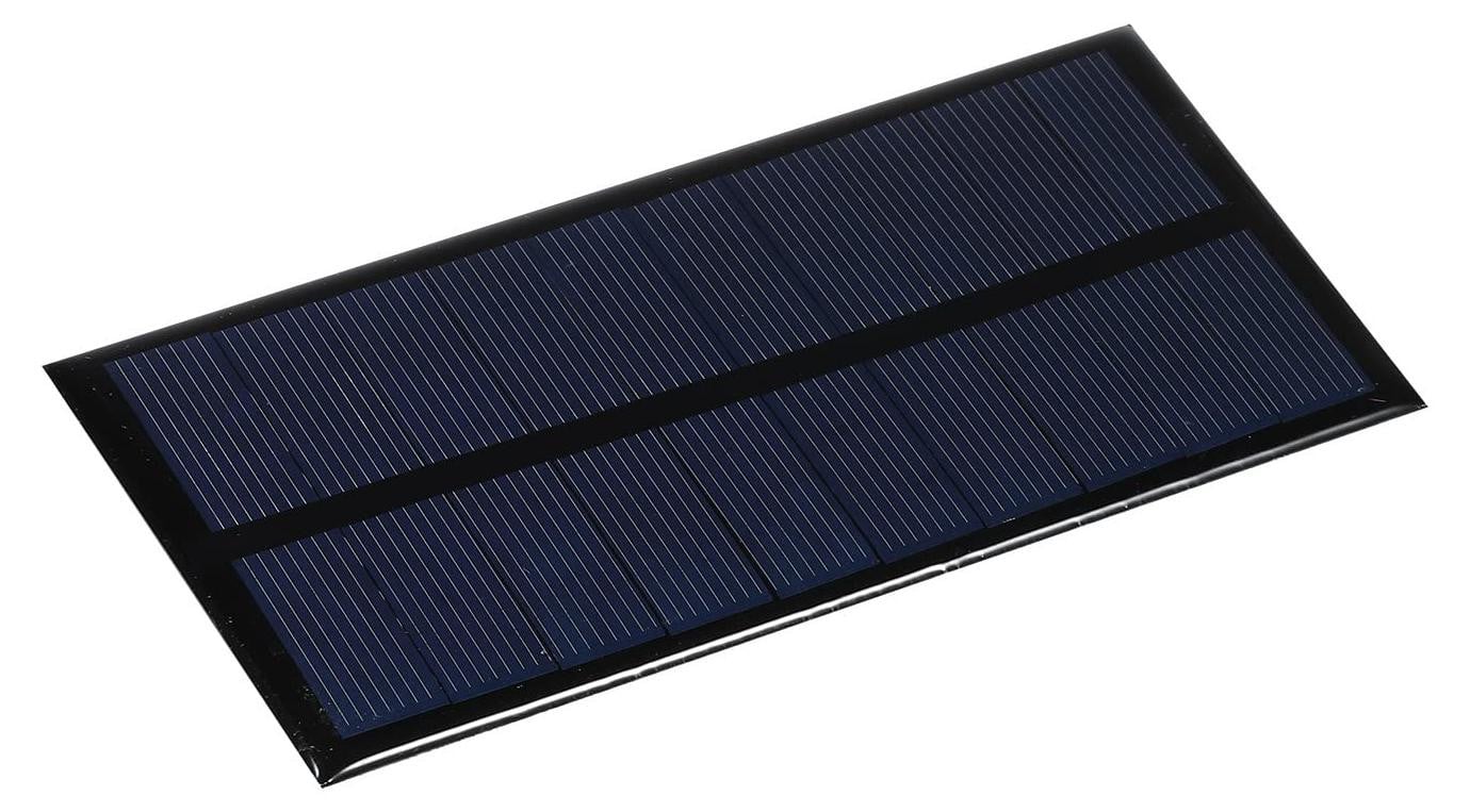 Dripio Mini-zonnecel 5V 200mA 1W polykristallijn B: 13 cm, D: 6 cm