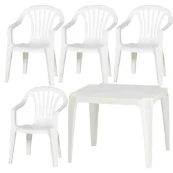 PROGARDEN Kindermonoblock SET weiß