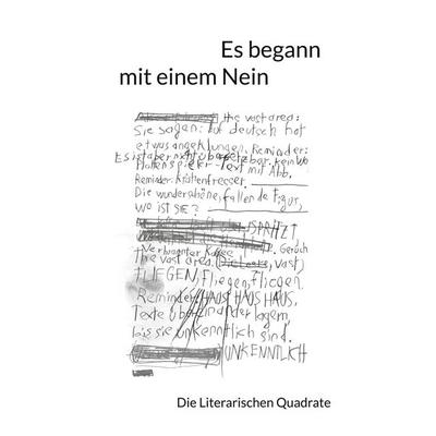 Es begann mit einem Nein, Taschenbuch von Die Literarischen Quadrate,Regine Beeg Hauri,Benita Baum,Salia Jansen,Anika Nöske, BoD – Books on Demand,