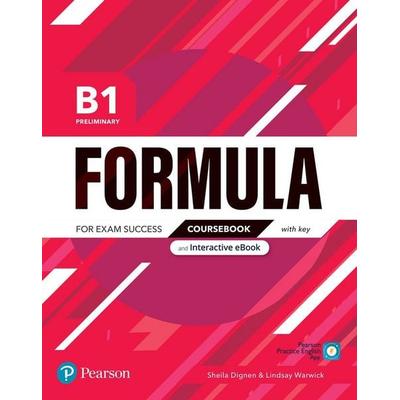 Formula B1 Preliminary Coursebook with key & eBook, Set von Pearson Education, Pearson, 978-1-292-39133-5