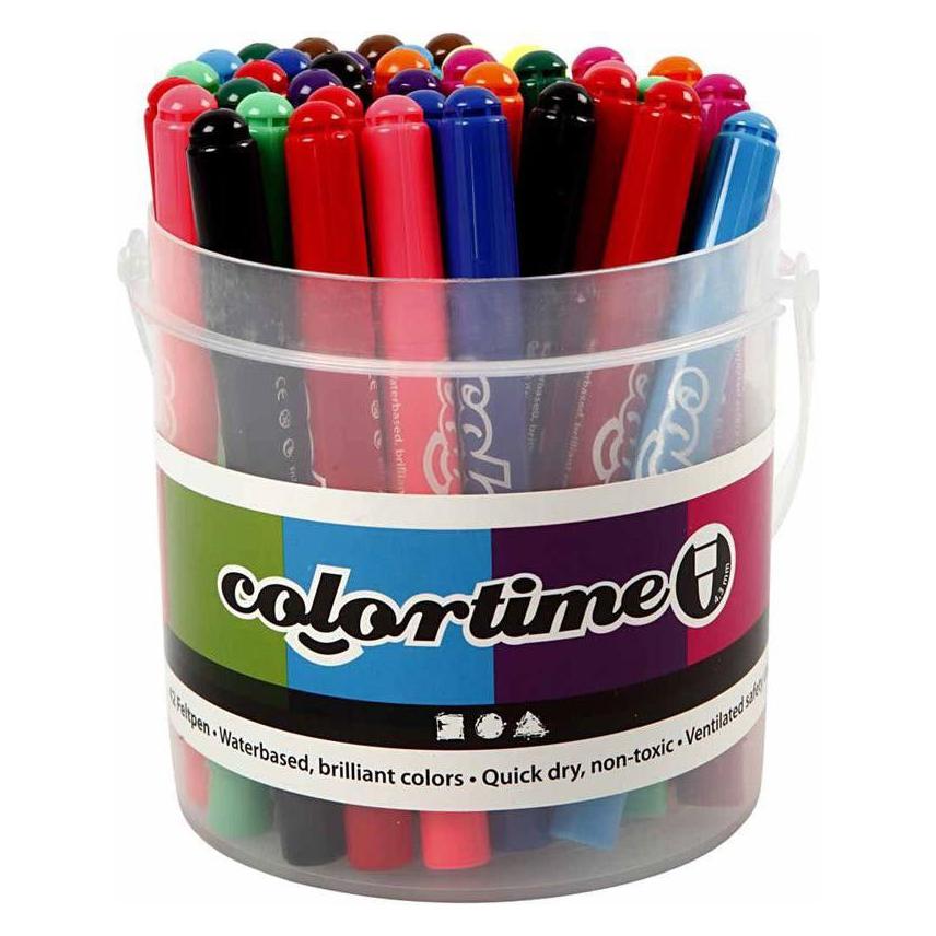 Creativ Company Emmer met 42 Jumbo Stiften, 12 Kleuren (42x) (5707167883778)